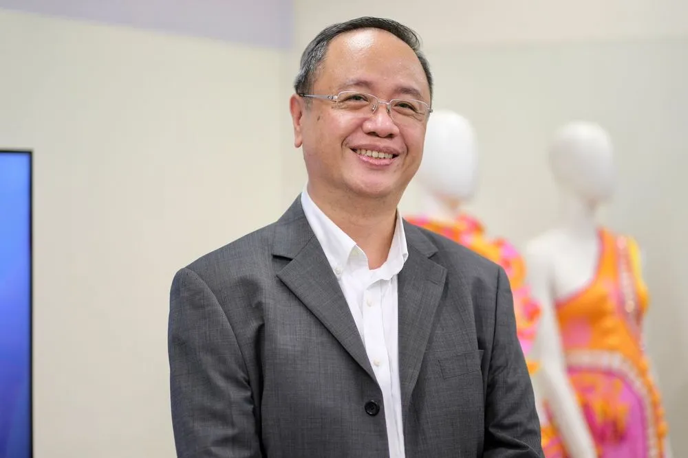 微星科技行销副总经理程惠正。陈志渊摄