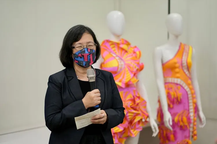 輔仁大學織品學院院長何兆華。陳志淵攝