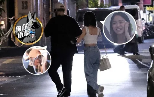 狗仔直擊|陳芳語駕賓士接鼓手男友覓食 中空裝冒幸福腰內肉