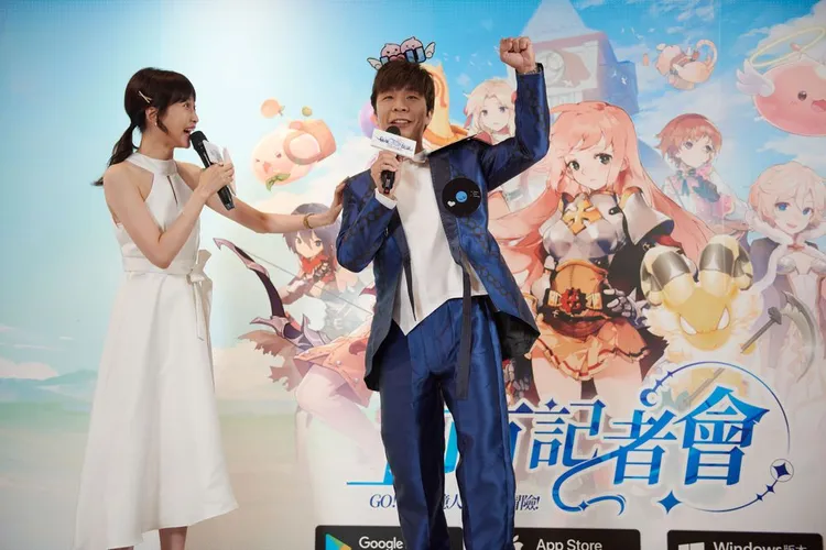 「神秘嘉賓-派翠克」蒞臨記者會