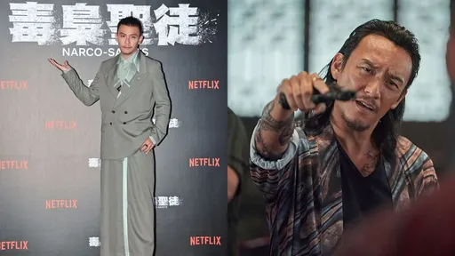 張震曝黃晸玟反差暖男「握著手講話」 跨海拍《毒梟聖徒》私會「清潭洞夫妻」