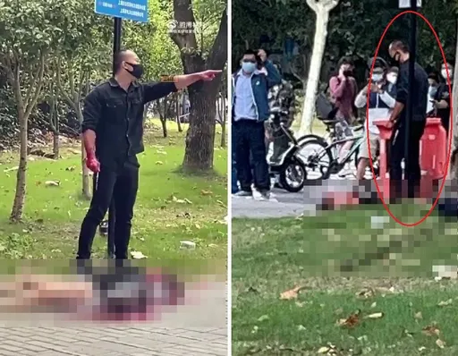 女子裸下身遭反覆割喉驚悚影片曝 黑衣狠男把她牲畜宰殺!