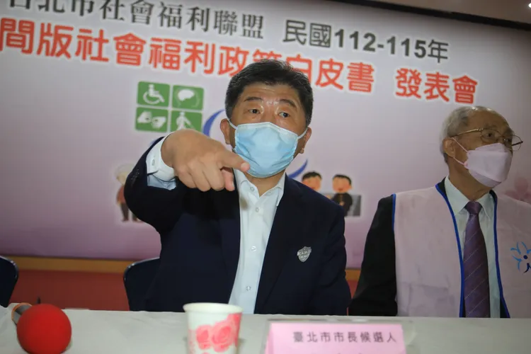 陳時中重申，自己反對修法附帶決議。莊宗達攝