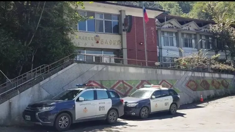 邱綦緯員警原先服務於梨山分駐所，事件爆發後和平分局將該警調至台中市區某數字分局。李陳信得攝