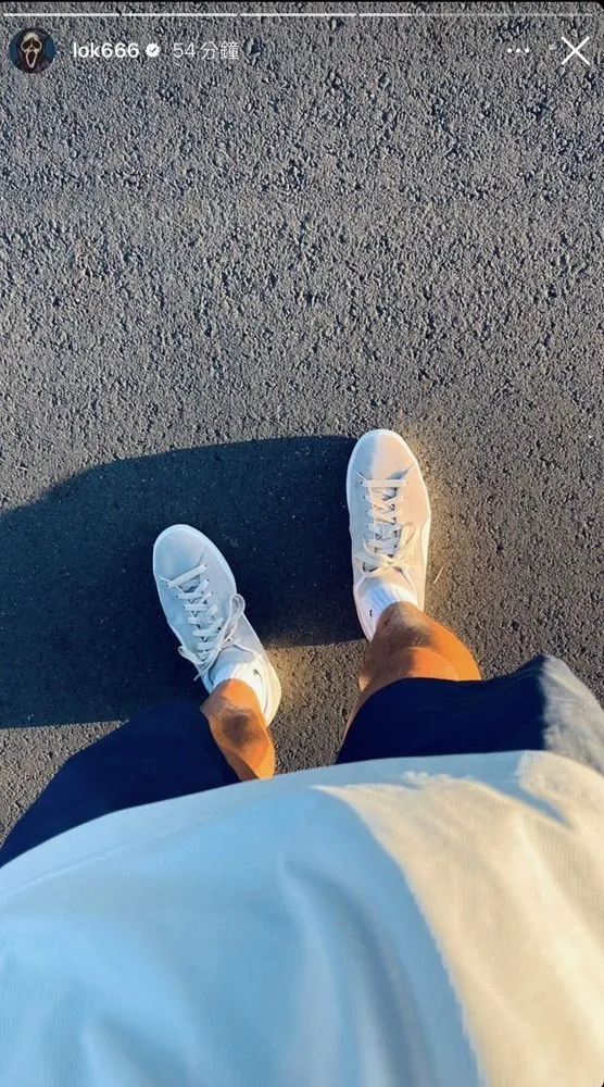 課後，余文樂在社群網站上分享動態。翻攝余文樂IG