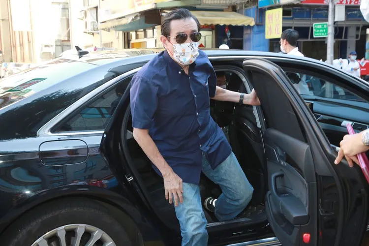 馬英九今早到內湖出席黨籍議員李明賢競總成立大會。朱世閎攝