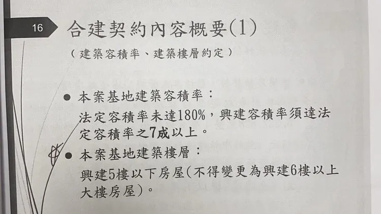 台糖規定建商使用限制，該方式在過去並不多見。讀者吳先生提供
