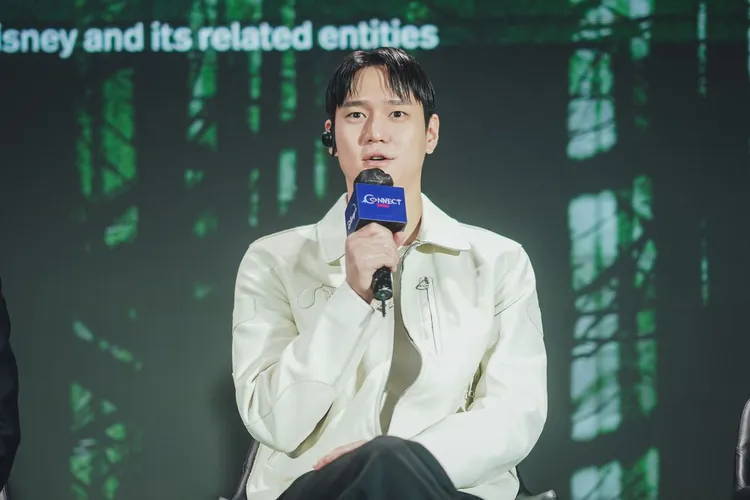 高庚杓被導演三池崇史爆料，拍戲時偶爾會遲到。Disney+提供