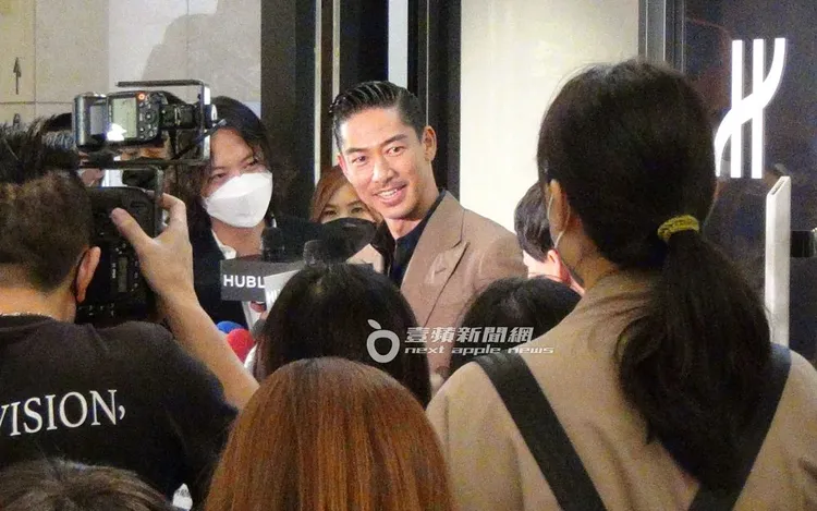 AKIRA在活動會場內，朝氣十足元氣滿滿。特勤中心攝