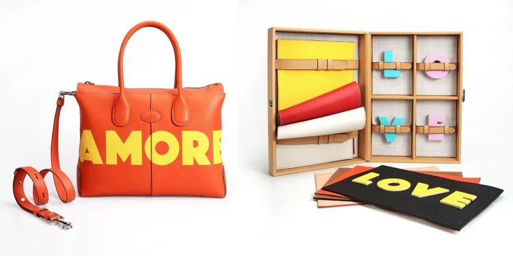 4種尺寸X 7種皮革顏色X 10個英文字母=超過100種可能擁有獨一無二的Di Bag，NT91,000起