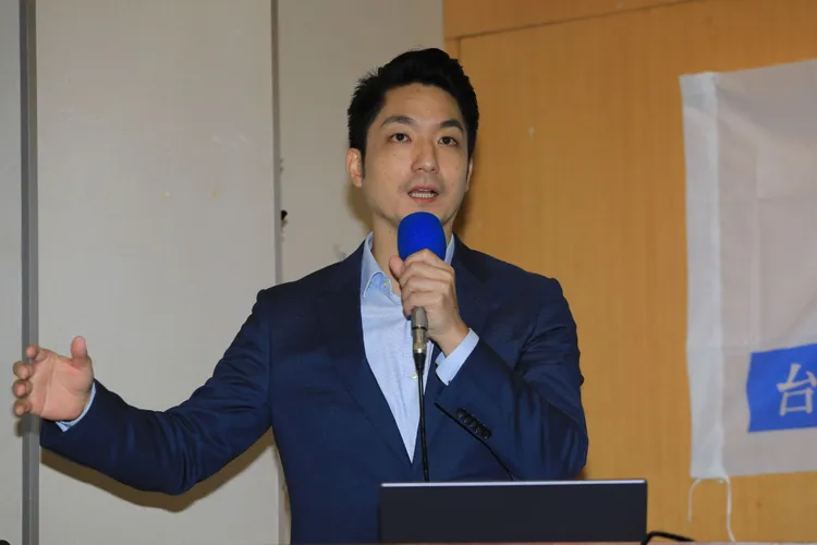 蔣萬安團隊認為綠營在惡搞。莊宗達攝