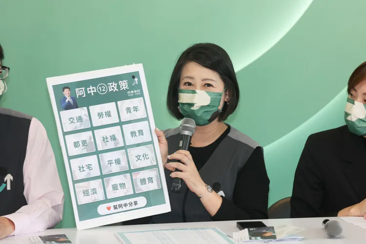 吳思瑤認為，陳時中在政策面與市政發展論述面，確實是有王者的氣勢跟風範。翁玉信攝