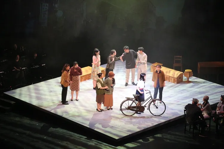 《北斗星下的大煙囪》演出照。市府提供