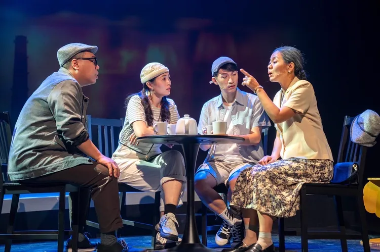 《北斗星下的大煙囪》演出照。市府提供