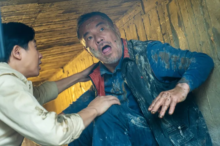 龍天翔在《你好，我是誰》飾演「水牛伯」，以此入圍男配角獎。大愛提供