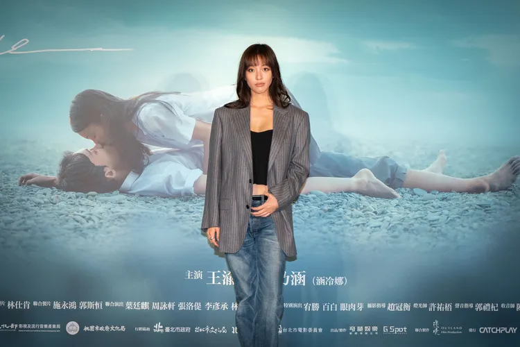 王渝萱分享印象深刻的是電影最後自己的自慰戲。奇葩娛樂提供