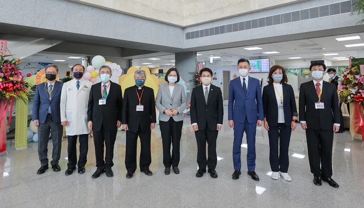 新竹市立馬偕兒童醫院今天（31日）正式營運，全面展開急門診及住院服務。新竹市政府提供
