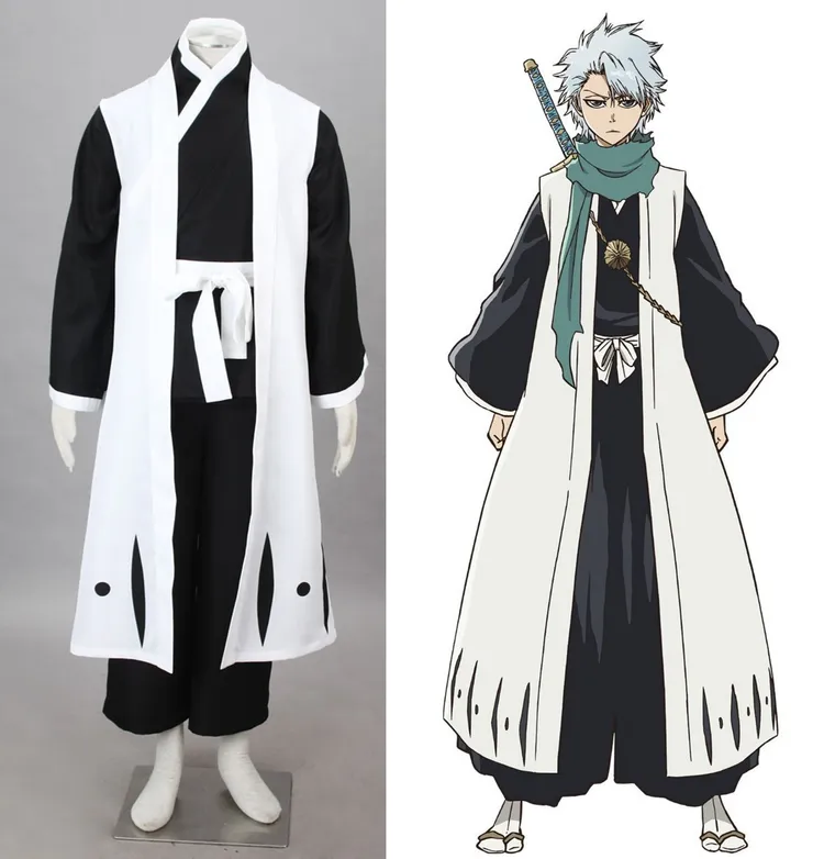 近期播出最終章的動畫《死神》，十番隊隊長日番谷冬獅郎造型服裝。業者提供