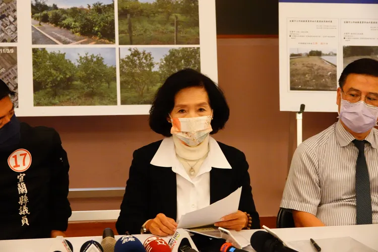 宜蘭縣長林姿妙。林泊志攝