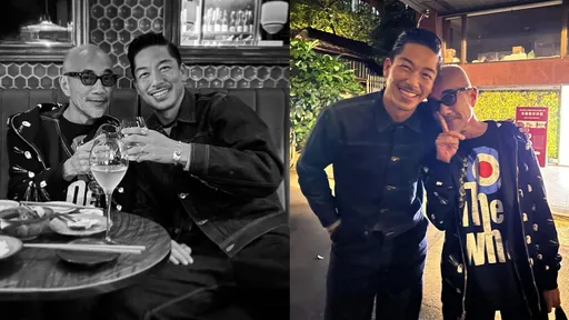 林志玲也在嗎?AKIRA台北揪竹中直人敘舊 親暱喊Soulmate