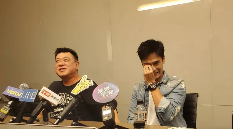 Gino說覺得孫德榮以前不喜歡他，難過落淚。宇若霏攝