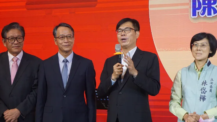 陳其邁上任後許多交通建設與招商引資，讓高市開發商十分有感，也讓整個城市房價出現大幅上揚。葉家銘攝