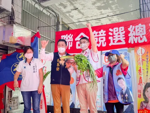 基隆選戰|謝國樑扮演藍營最強母雞 連趕6場為市議員造勢