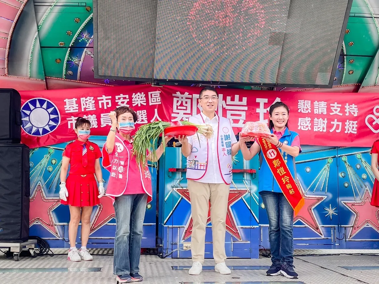 謝國樑要扮演最強母雞打好選戰。謝國樑提供