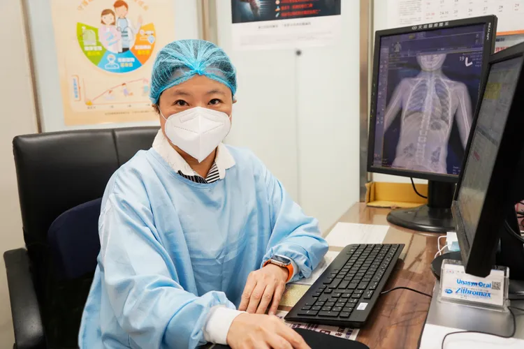 中壢天晟醫院温秀惠主任。院方提供