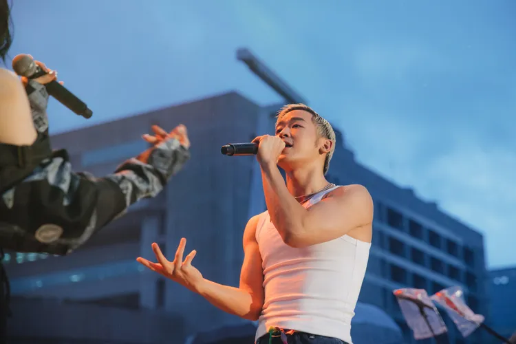 小樂濕身開唱。藝和創藝提供