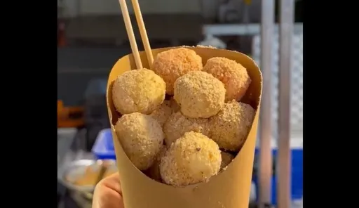 「超涮嘴」炸湯圓外酥內軟 婚宴傳統好滋味夜市買得到