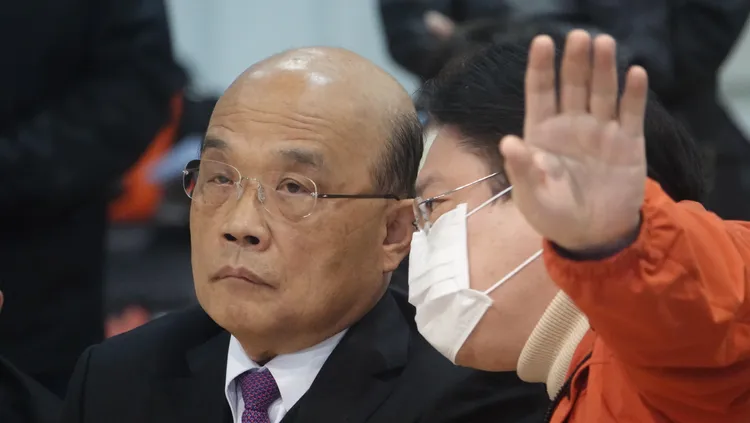 蔡適應預告，11月6日蘇貞昌會到基隆。資料照片