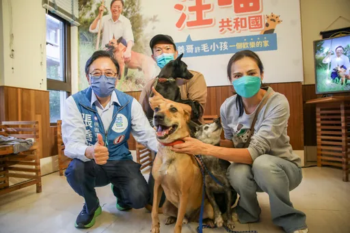 打造桃園成為寵物歡樂城市 張善政推出「四個一起」寵物政見