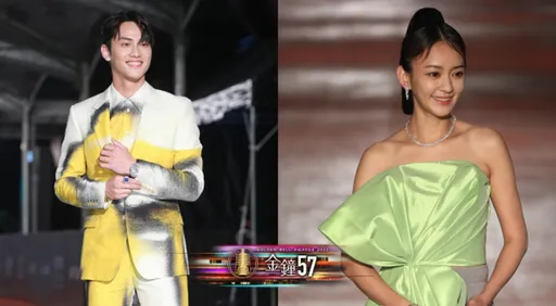 金鐘獎紅毯|范少勳性格潑墨西裝被歪樓「三色蛋」 陳意涵綠禮服遭虧「大型萵苣」