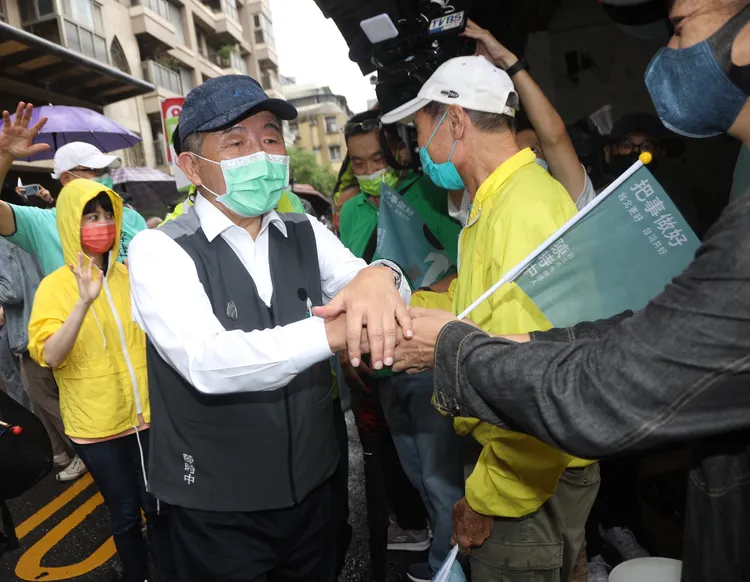 陳時中說自己的聲量是蔣萬安和黃珊珊的總和。資料照，陳明中攝