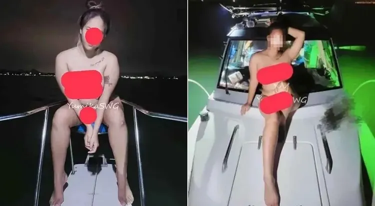 泰國出現淫亂夜釣宣傳。翻攝自網路