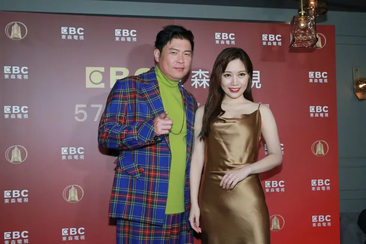 曾國城（左）、蔡尚樺雖今年未得獎，但不氣餒。朱世閎攝