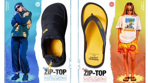 Havaianas聯名人字拖「穿外套」　絕妙點子變出1鞋2穿又保暖