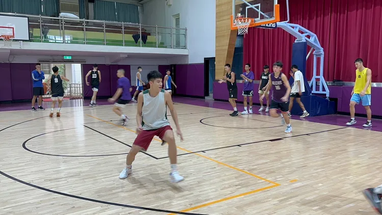 基隆商工籃球隊將到花蓮參加高中聯賽。蔡適應提供