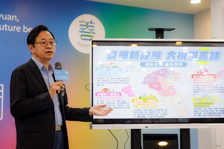 張善政推出打造亞洲史丹佛新矽谷政見。張善政競辦提供
