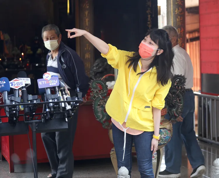 高嘉瑜認為陳時中投入民進黨艱困選區，的確會比較辛苦。陳明中攝