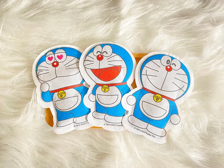 每包皆有3種哆啦A夢圖案，原價249元，預購價199元。業者提供