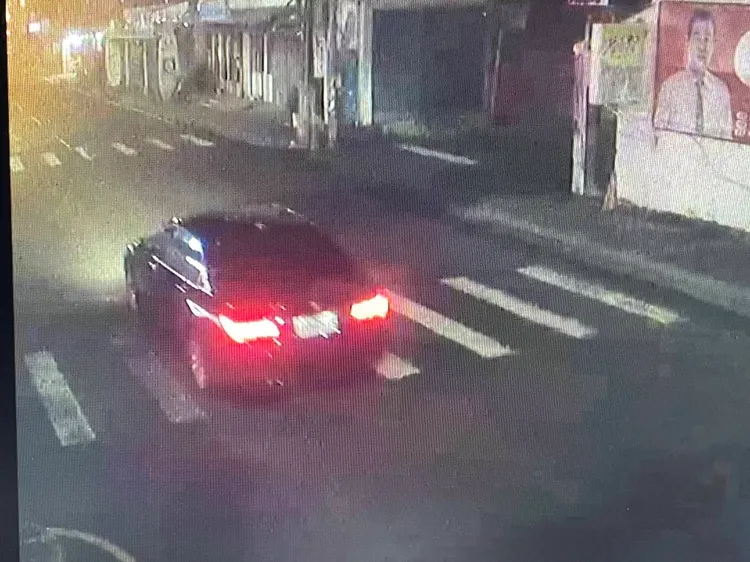 警方調車城等沿路監視畫面，補強證據。警方提供