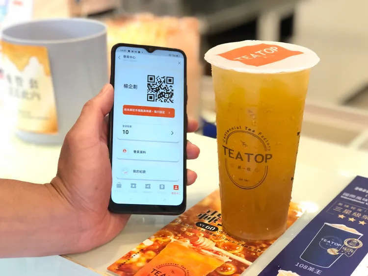 加入TEA TOP官方Line帳號並填寫會員資料 ，即可成為會員享優惠。業者提供
