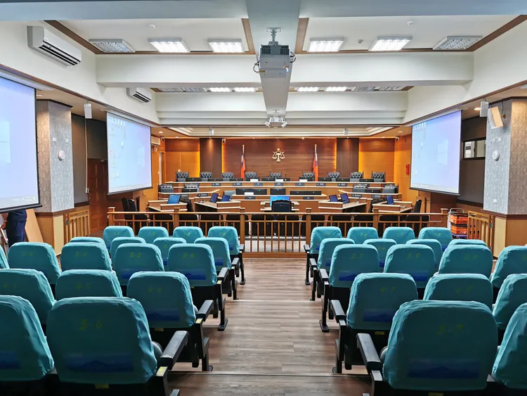 宜蘭縣長林姿妙所涉案件，宜蘭地方法院開放民眾申請旁聽。林泊志攝