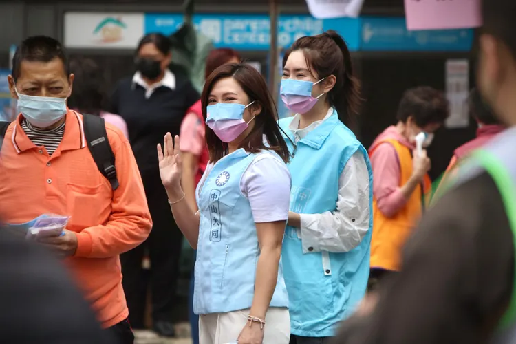 柳采葳希望透過自己親身投入選戰解決問題。林林攝