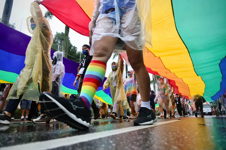 第20屆台灣同志遊行。林林攝