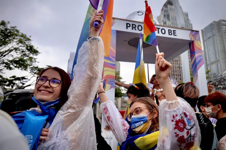 第20屆台灣同志遊行。林林攝