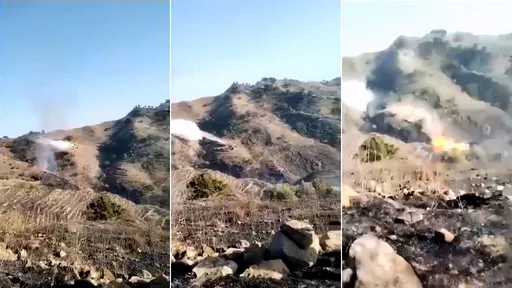 影片|飞机洒水灭山林野火 撞山坠毁炸出巨大火球夺两命