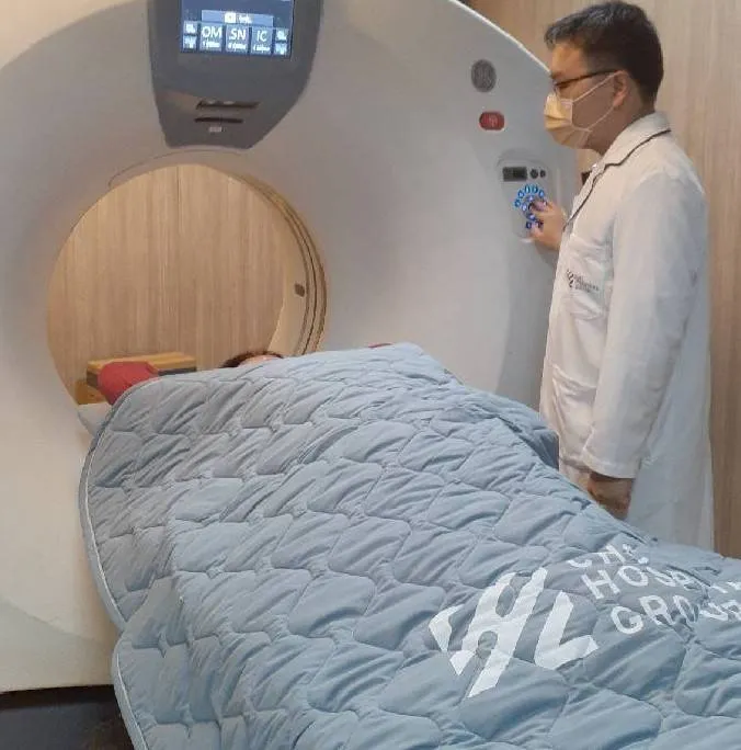 低劑量電腦斷層檢查。衛生局提供